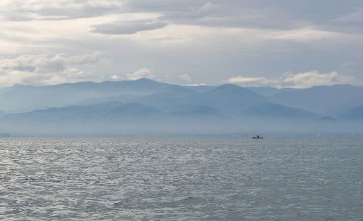 Scorcio del Lago Tanganica