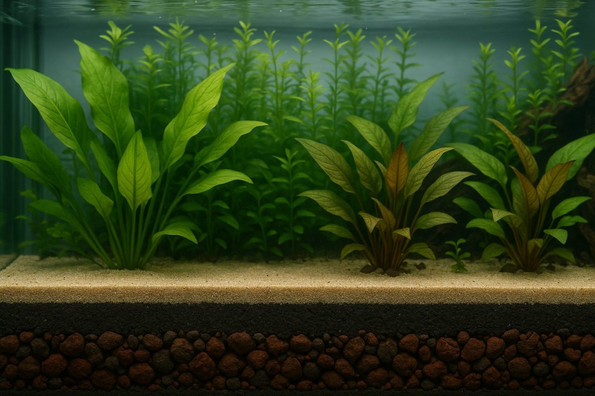 Substrato fertile vs sabbia inerte in acquario